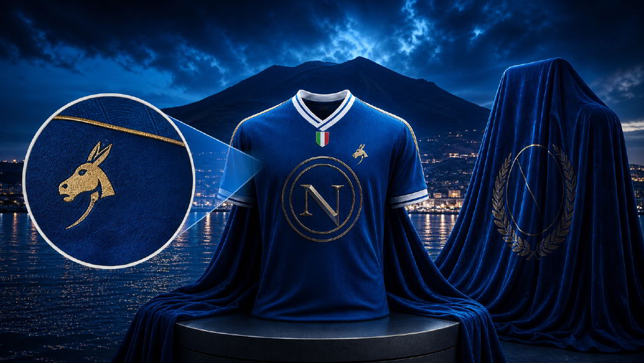 Nuova maglia Napoli 2026-27 centenario